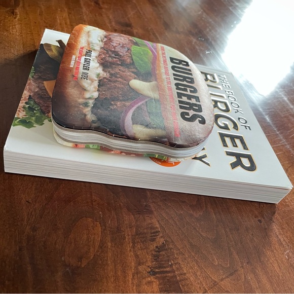 2 NEW Cookbooks: The Book of Burger by Rachael Ray & Burgers by Paul Gayler - Picture 2 of 6